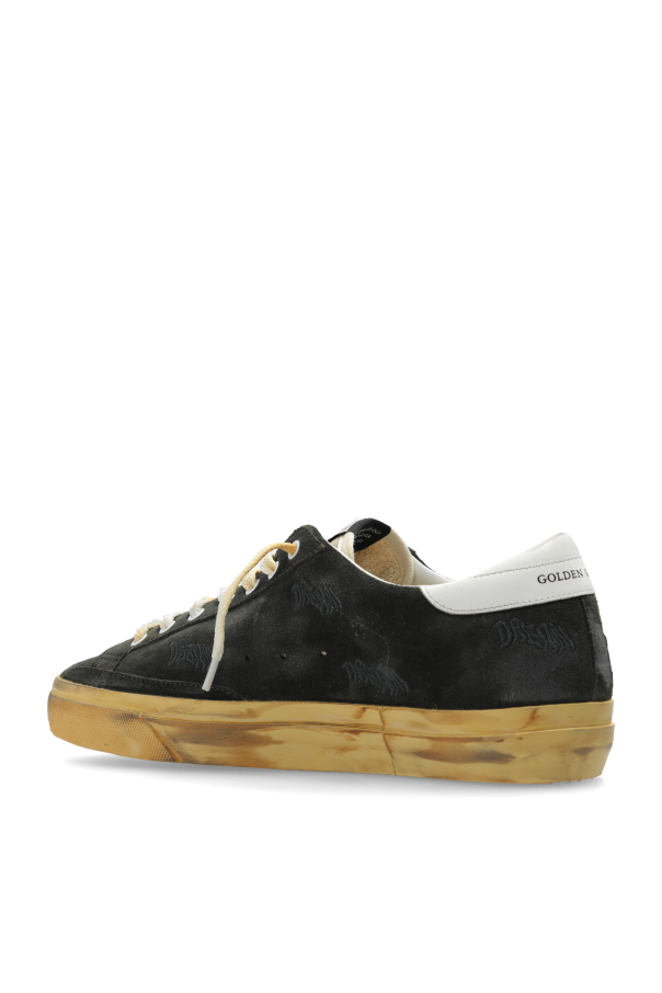★Golden ★ VCE Suede Sneakers Black GWF00306F006949901 Men's VCE Penstar in black suede with black leather heel tab